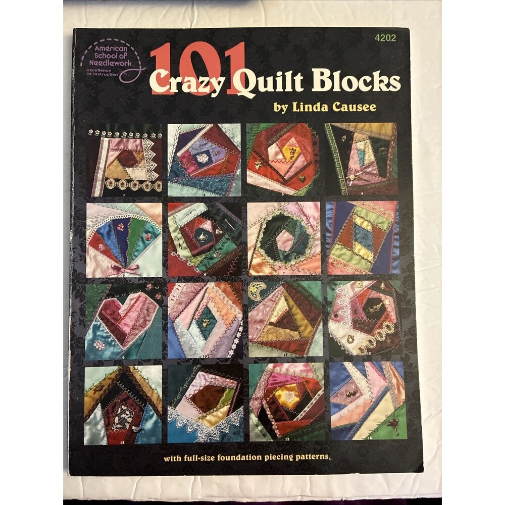 101 Crazy Quilt Blocks - Causee, Linda